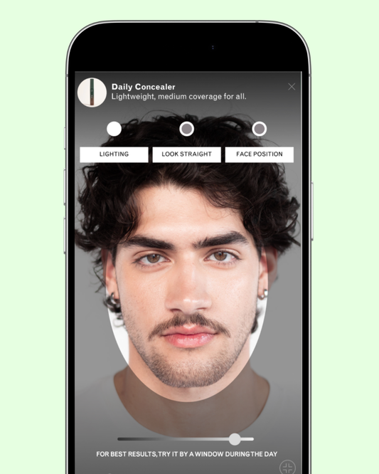 A photo of the Kint Cosmetics Virtual Shade Finder